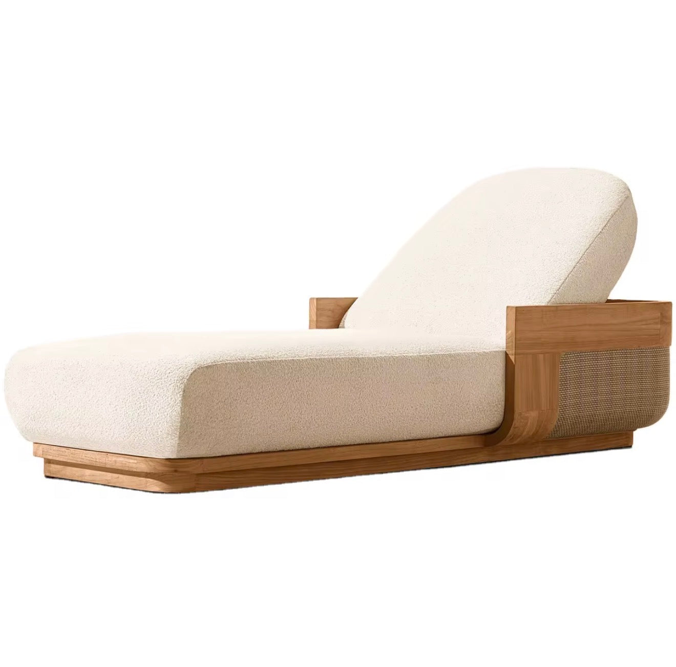 Casa Milano Marbella Adjustable Teak Chaise Lounge