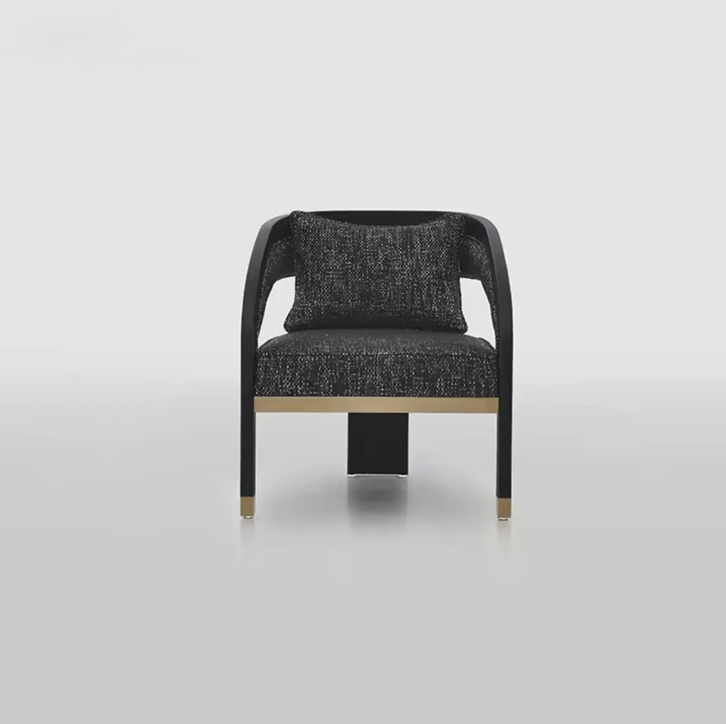 Casa Milano – Sorrento Curved Designer Accent Chair