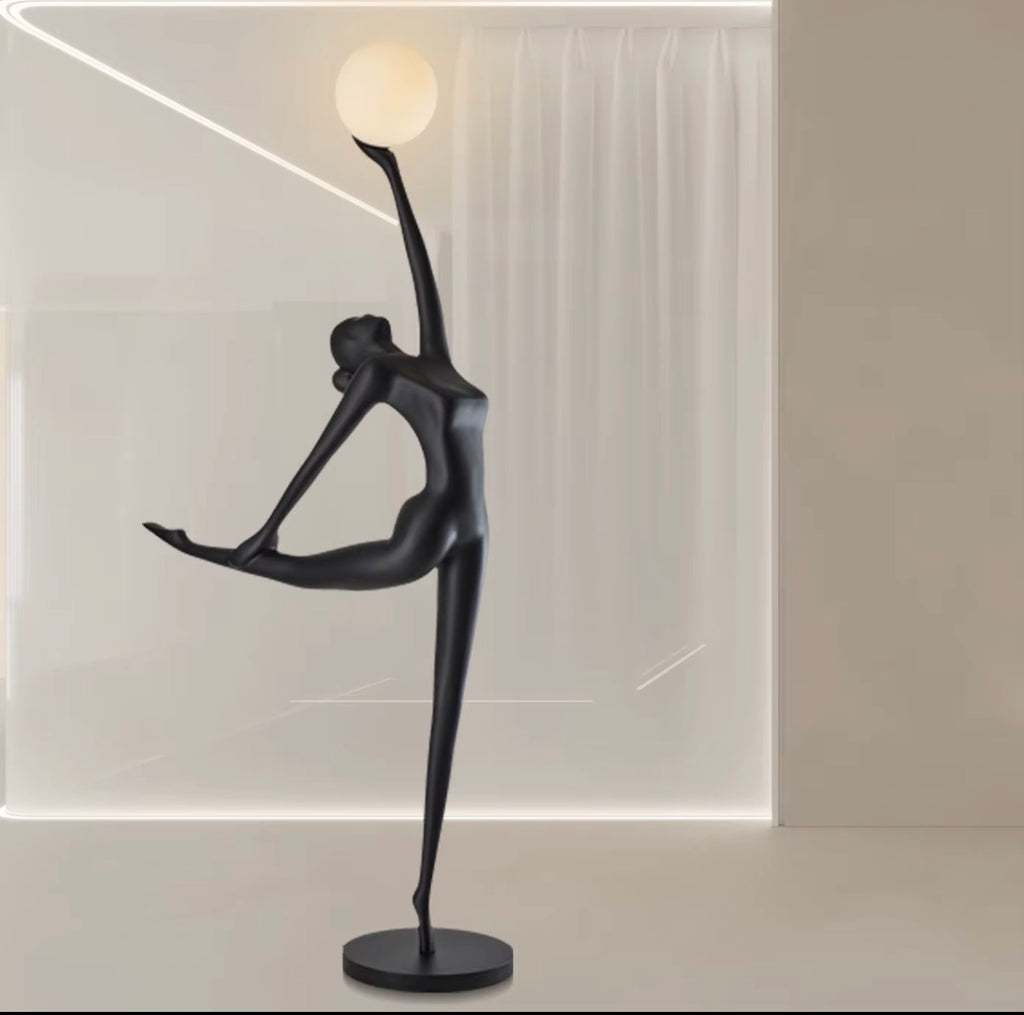 ODETTE SCULPTURAL DANCER FLOOR LAMP