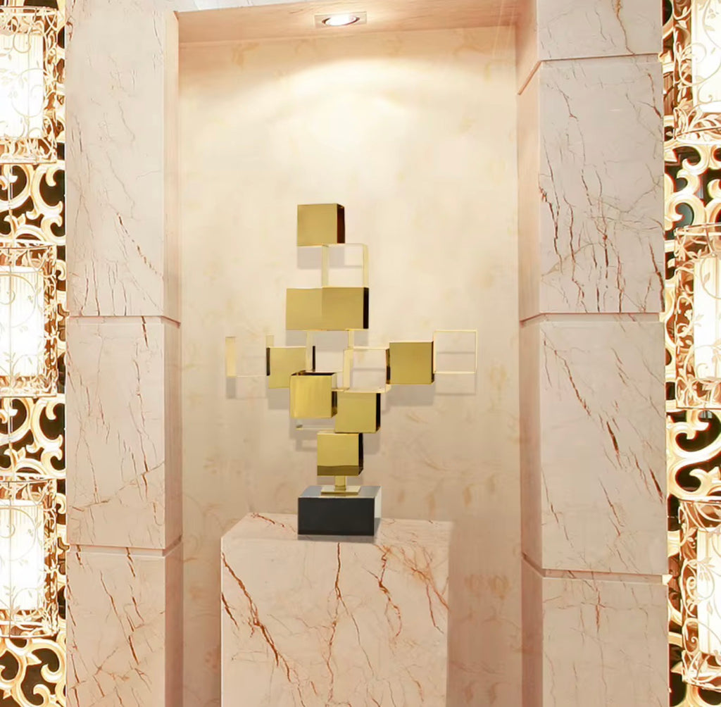 Aureon Geometric Sculpture