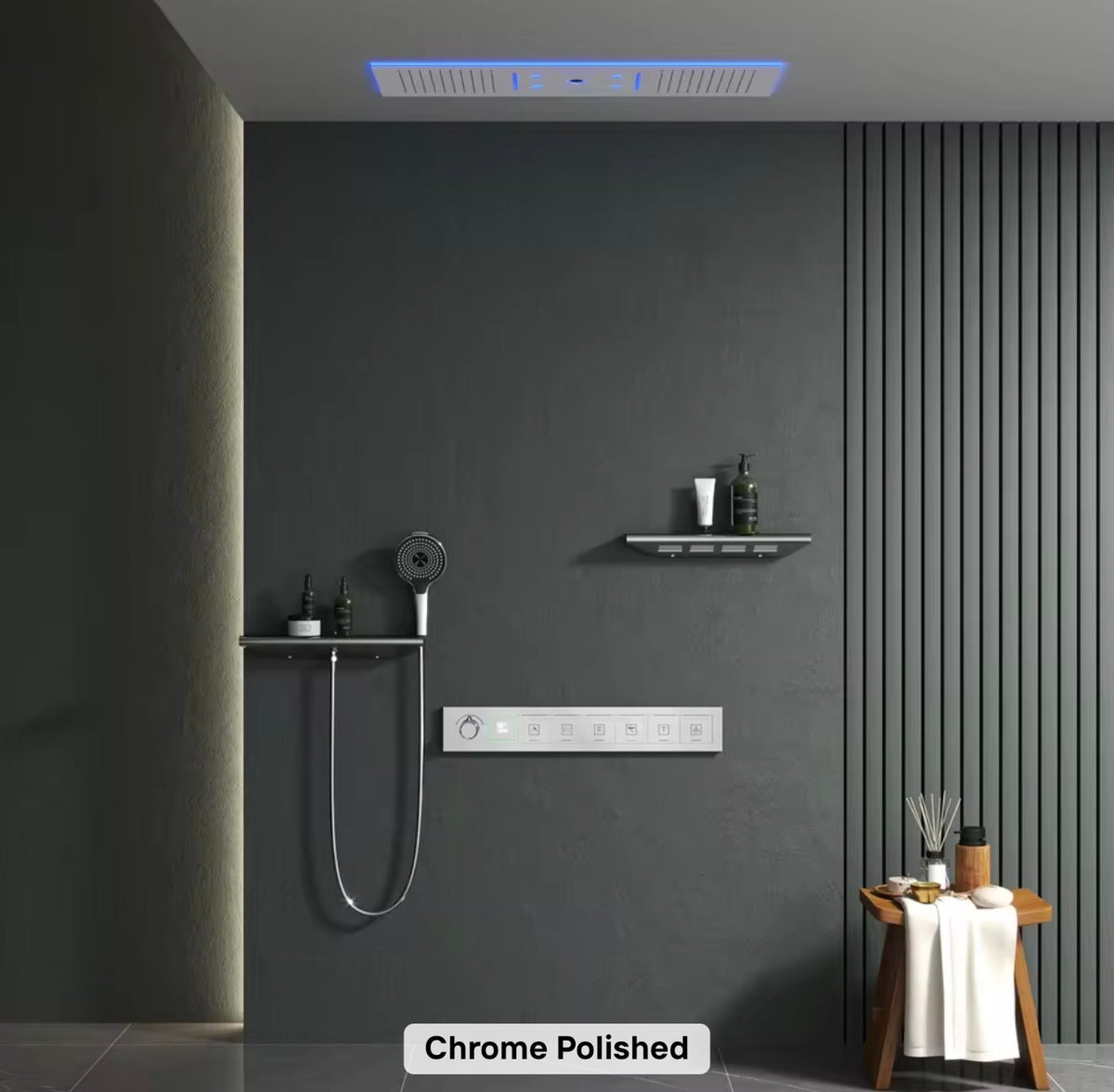 Valentina Thermostatic Luxury Rain Shower System