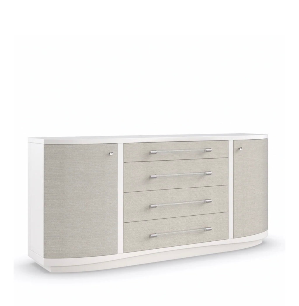 Casa Milano Clear To Me White Modern Dresser