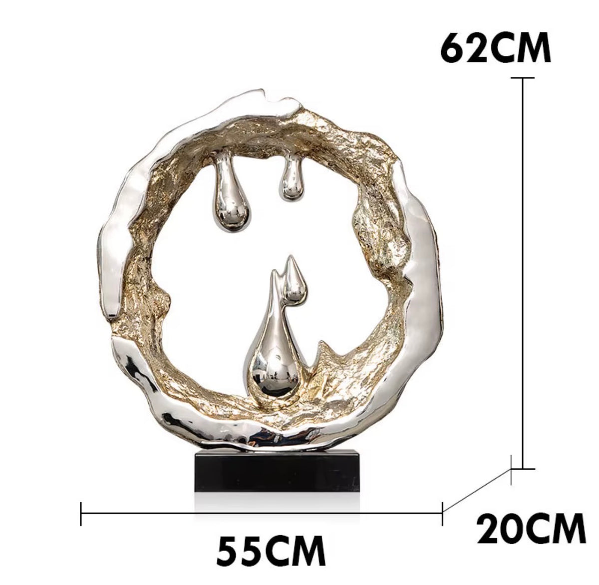 Delphine Sculptural Floor Sculpture