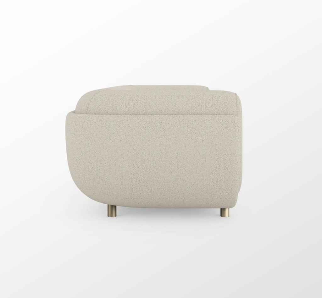 Cocoon Ivory Bouclé Sofa
