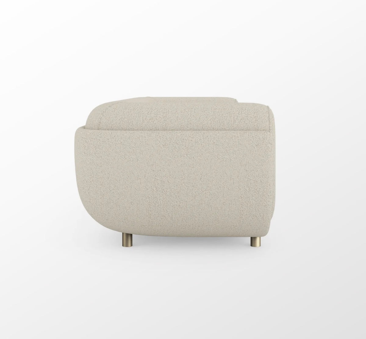 Cocoon Ivory Bouclé Sofa