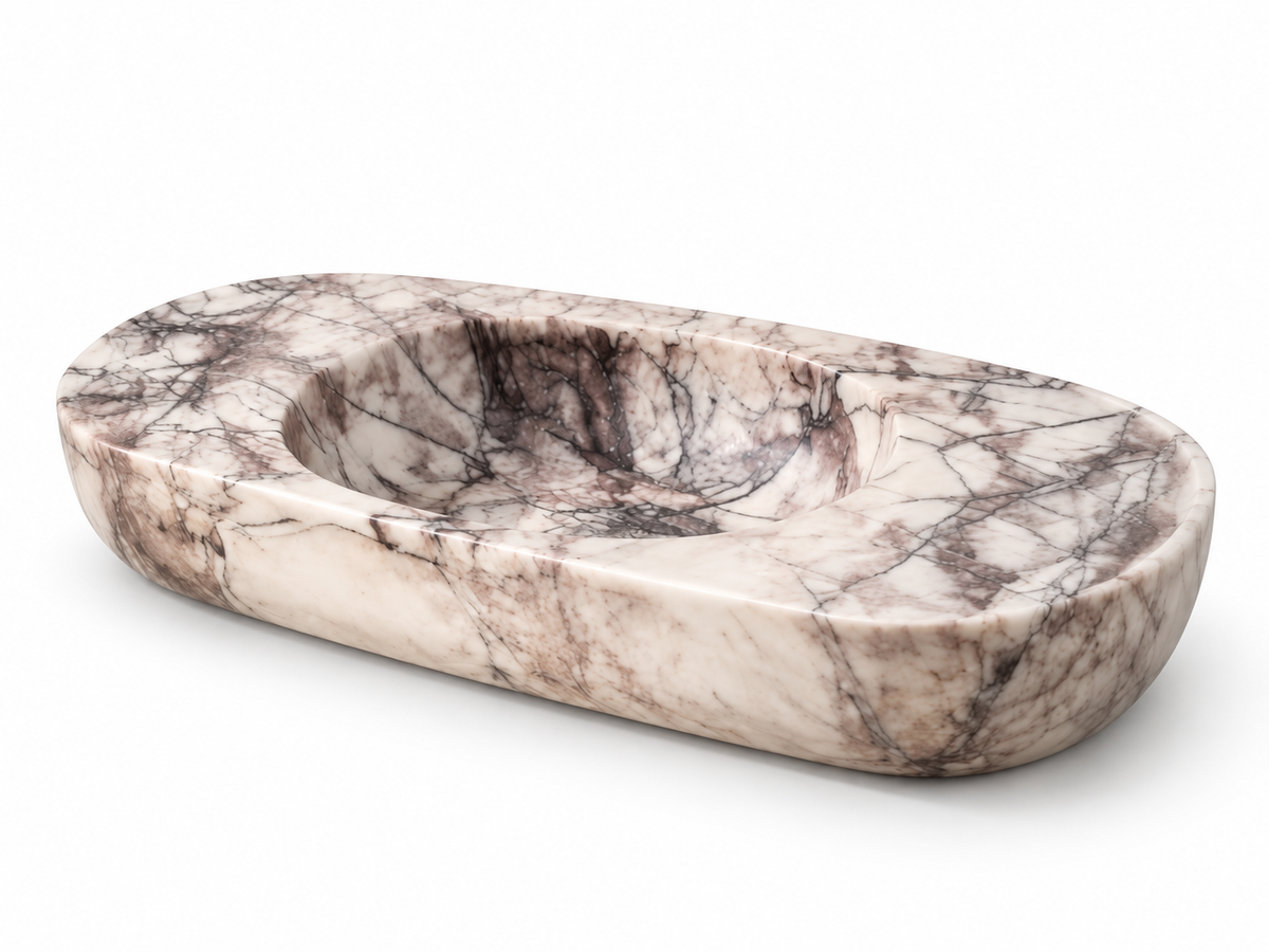 Varenna Irregular Marble Basin