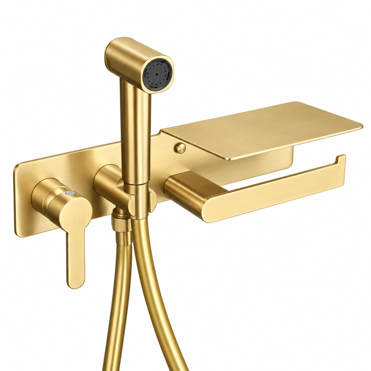 Alessia Wall-Mounted Bidet Sprayer & Toilet Companion Set