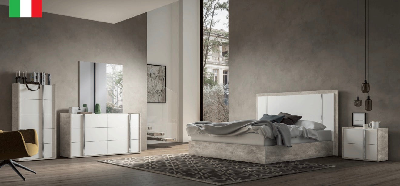 Casa Milano Treviso Italian Modern Bedroom Set