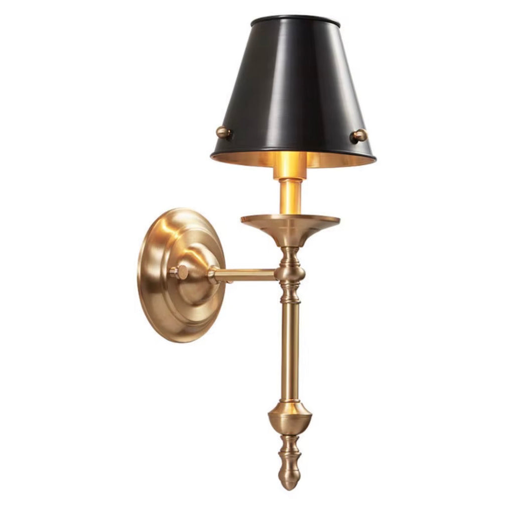 Alessandro Brass Wall Sconce