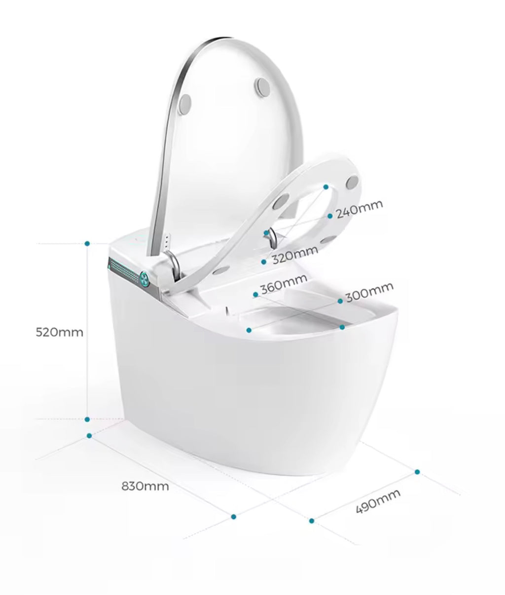 Alessandro Full-Feature Intelligent Smart Toilet