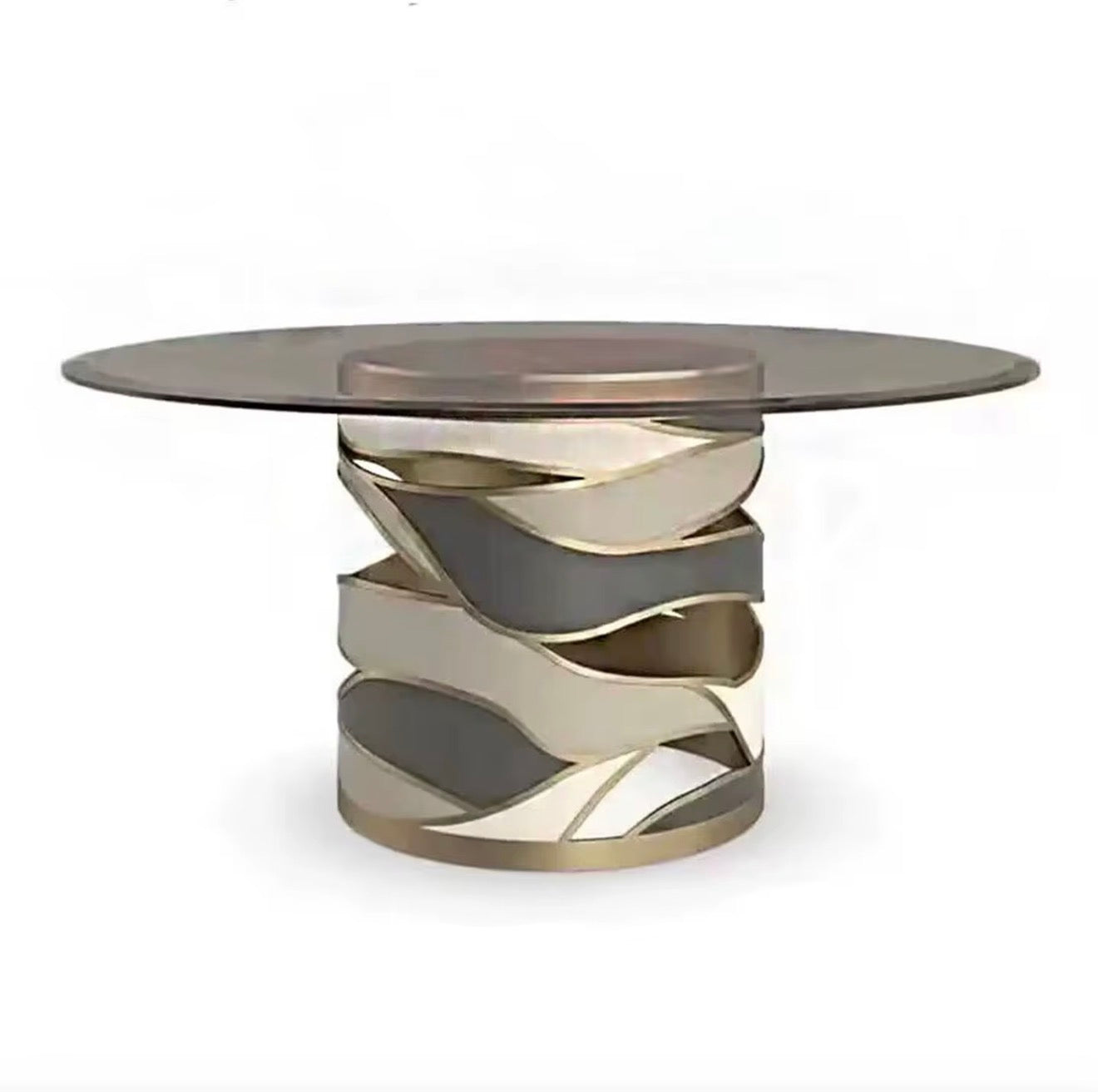 Casa Milano – Caracole Sculptural Round Dining Table