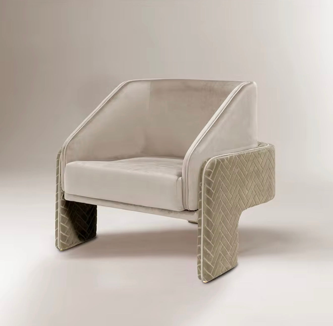 Casa Milano – Milano Quilted Velvet Accent Chair