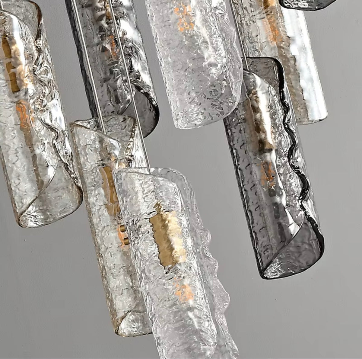 Noelia Sculptural Glass Pendant Chandelier