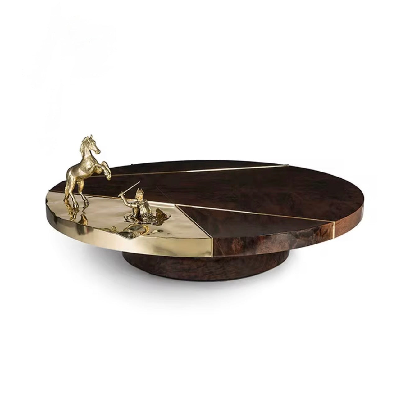 Casa Milano – Imperiale Brass Accent Coffee Table