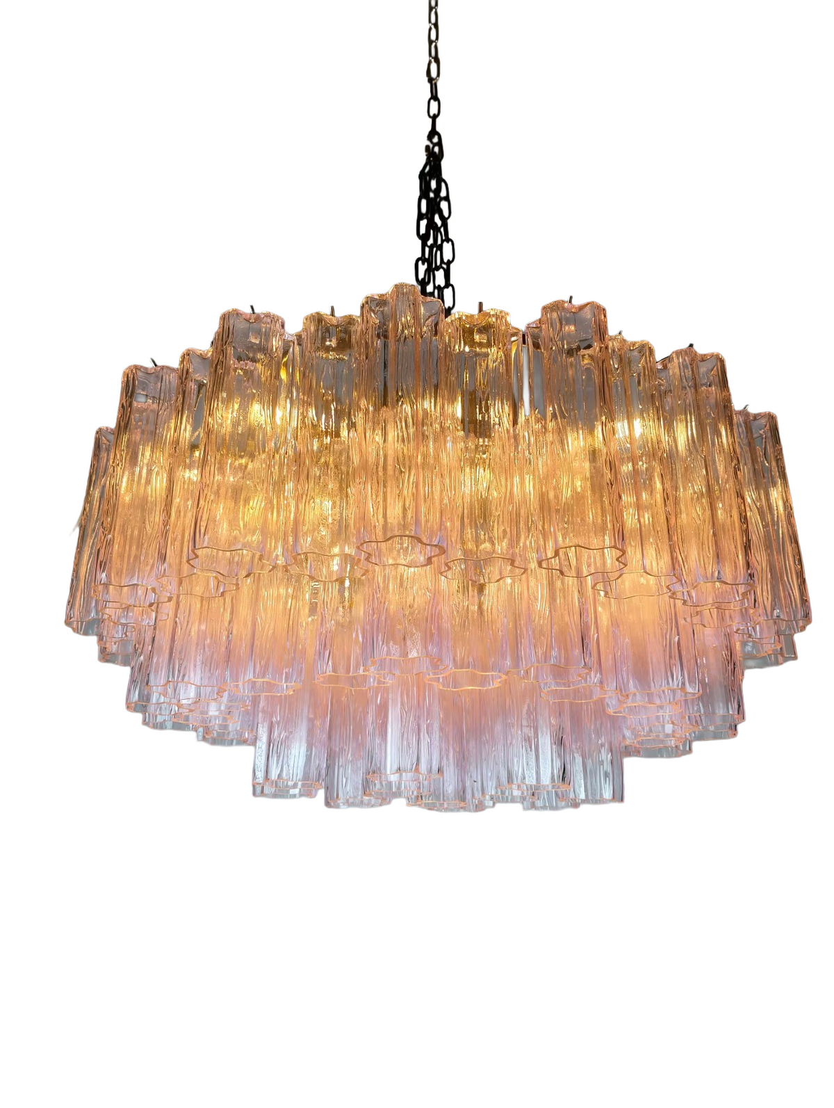 VIRELIA TIERED GLASS CHANDELIER