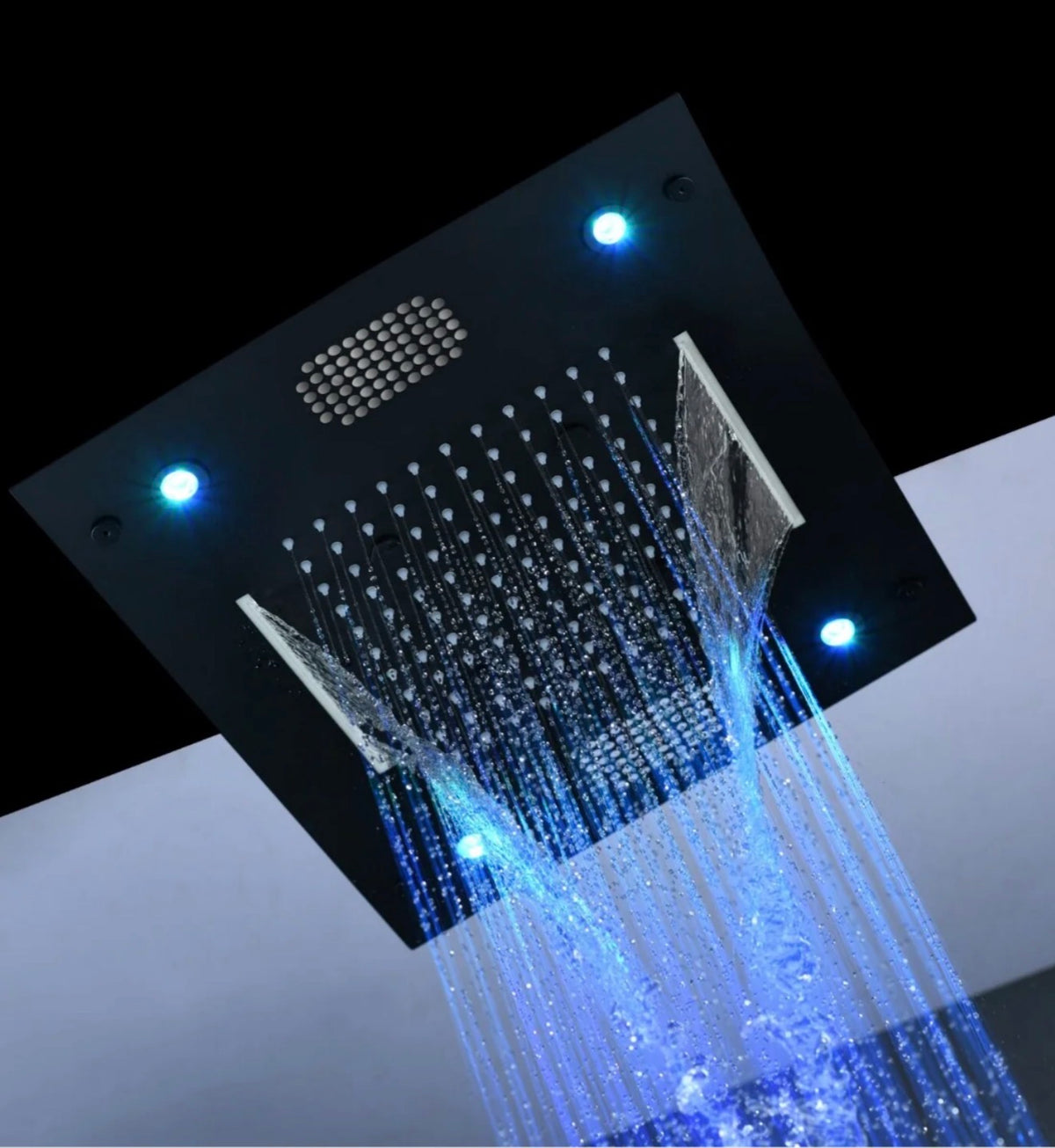 AURA Musical LED 6-Jet Thermostatic Shower System
