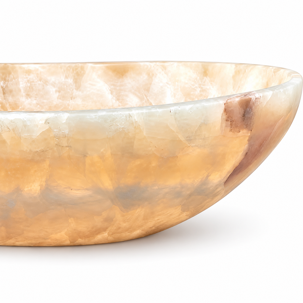 Solène Natural Stone Vessel Basin