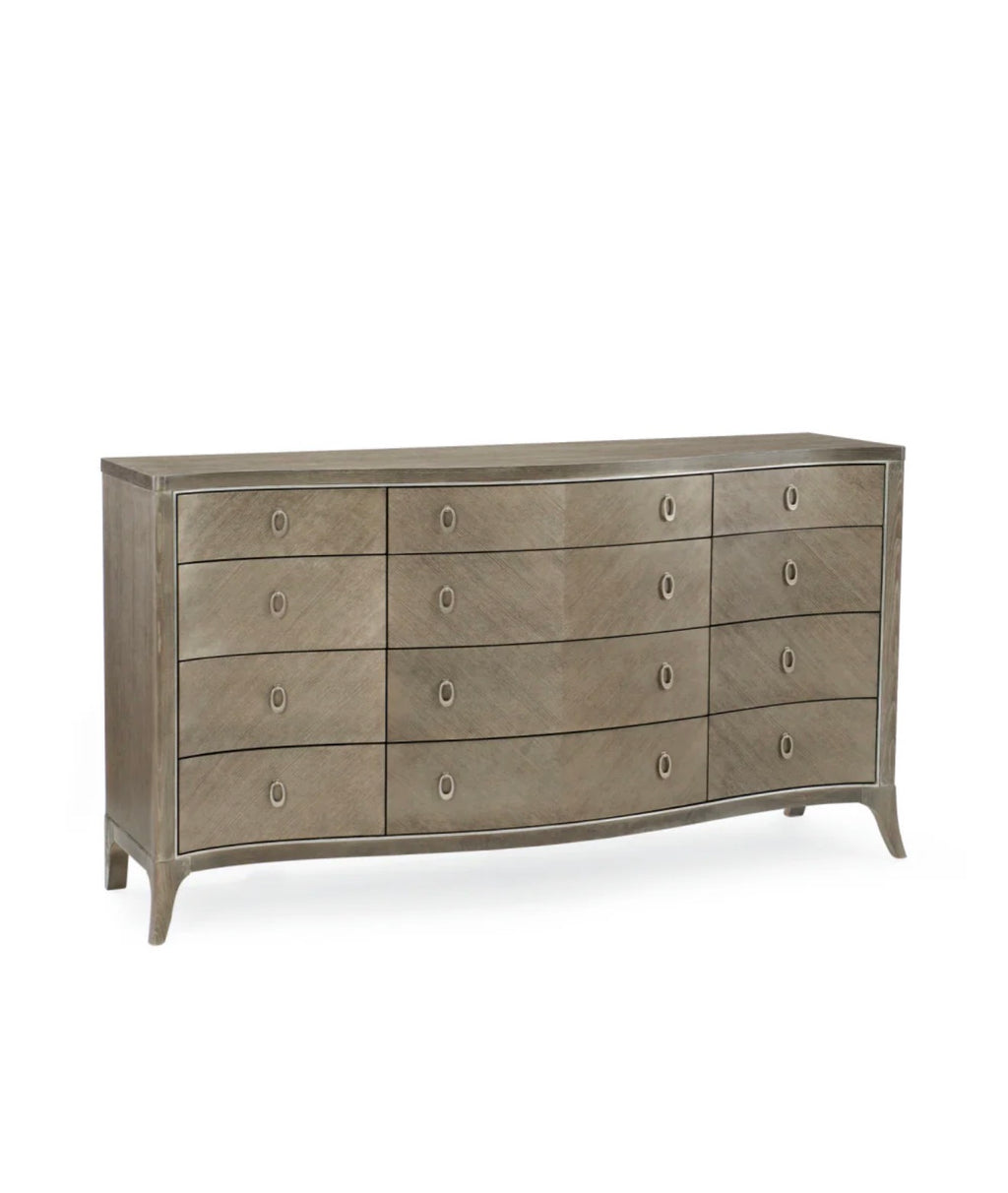 Casa Milano Avondale Chevron Ash Luxury Dresser