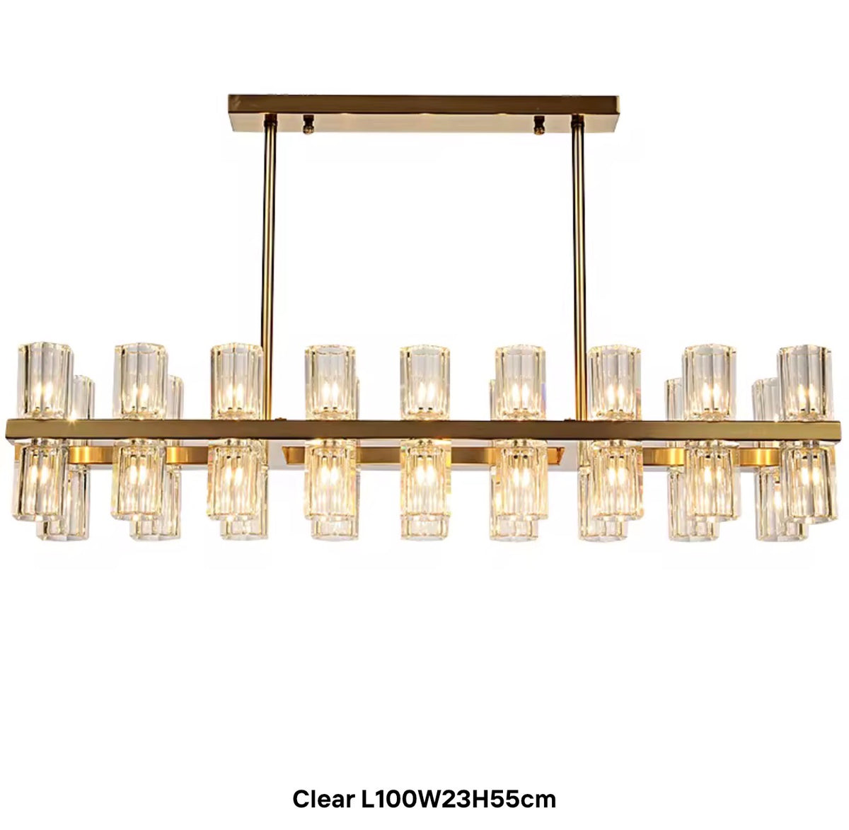 Sephora Crystal Linear Chandelier
