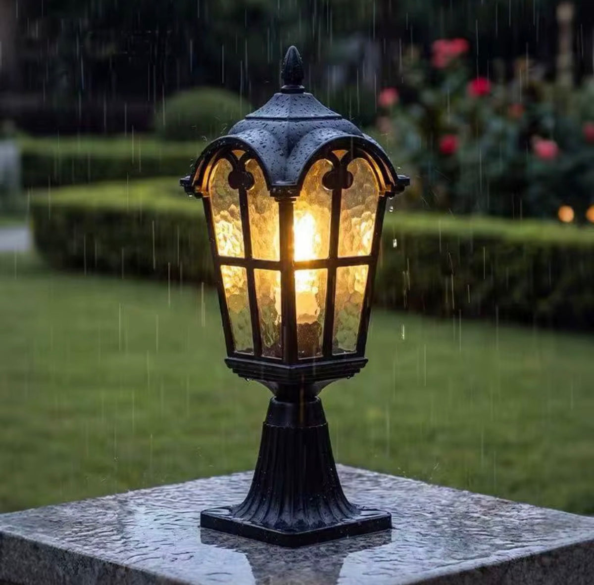 Verona Outdoor Pillar Lantern