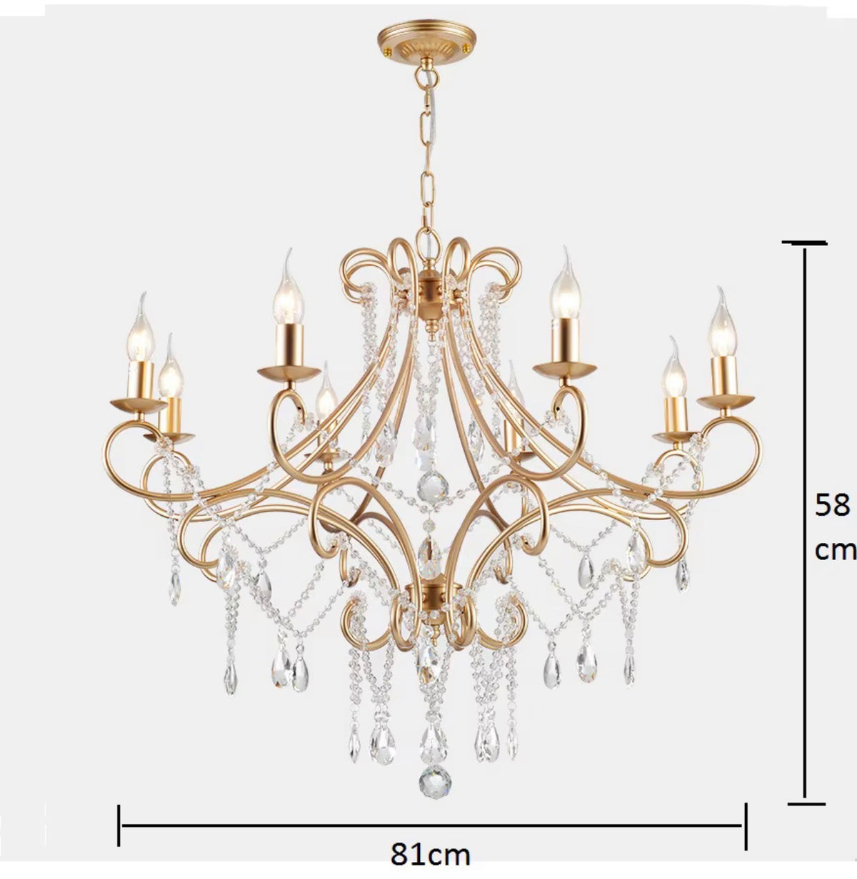 Grand Majestic Victorian Chandelier
