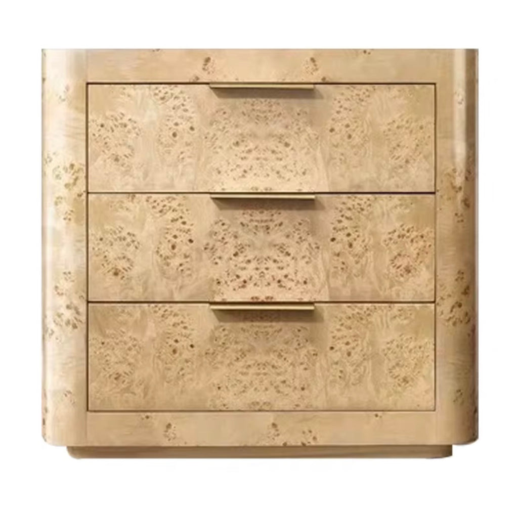 Casa Milano — Kensington Burl Wood Nightstand