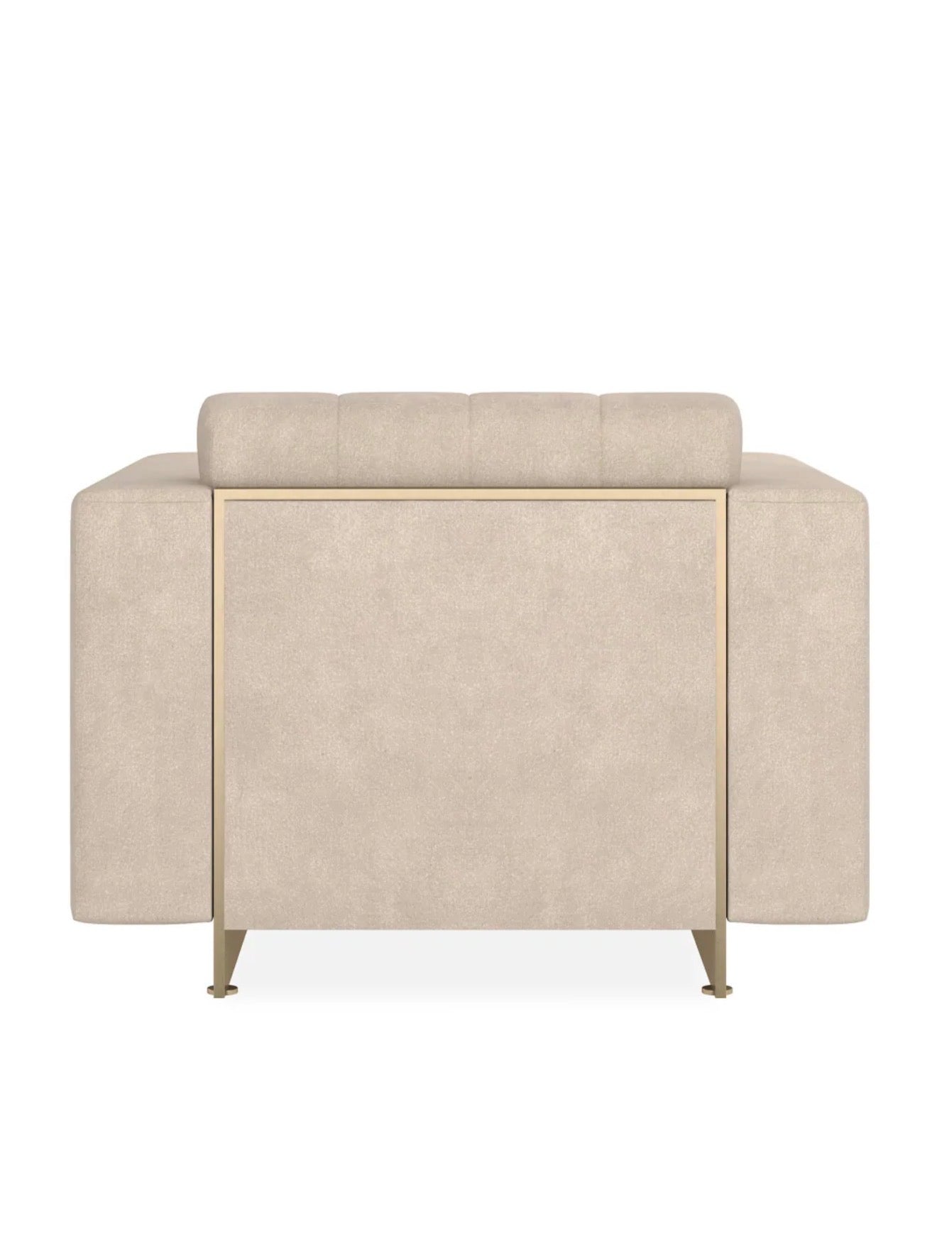 Casa Milano – Sculpted Cream Lounge Chair