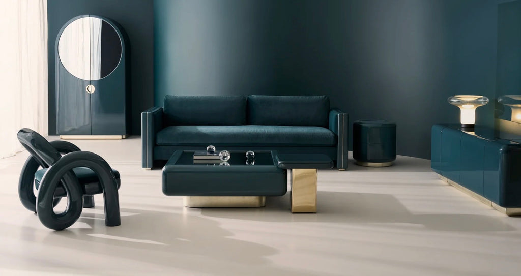 Gelee Sculptural Accent Chair by Caracole