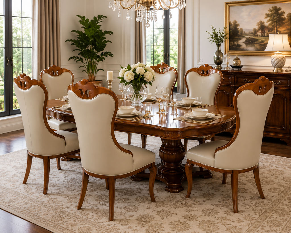 Casa Milano Verona Padded Dining Chairs — Set of 2