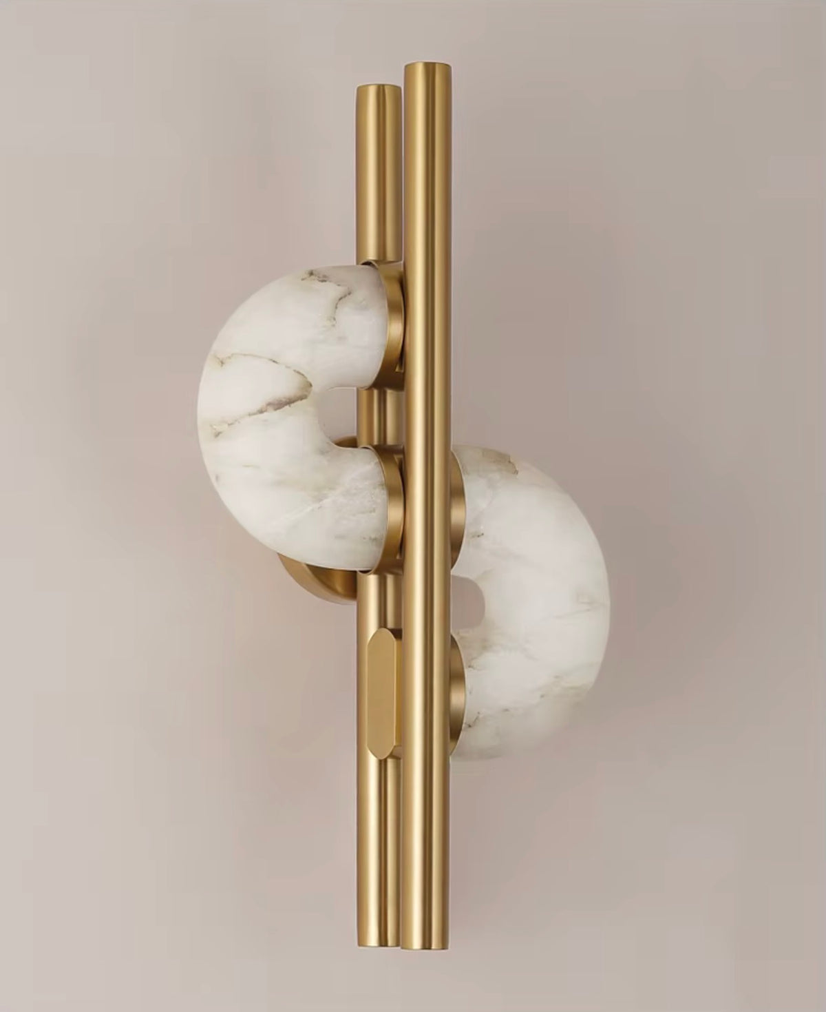 Celeste Sculptural Marble Wall Sconce