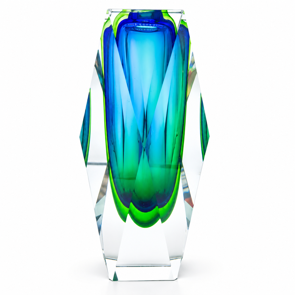 Azura Sculptural Glass Vase