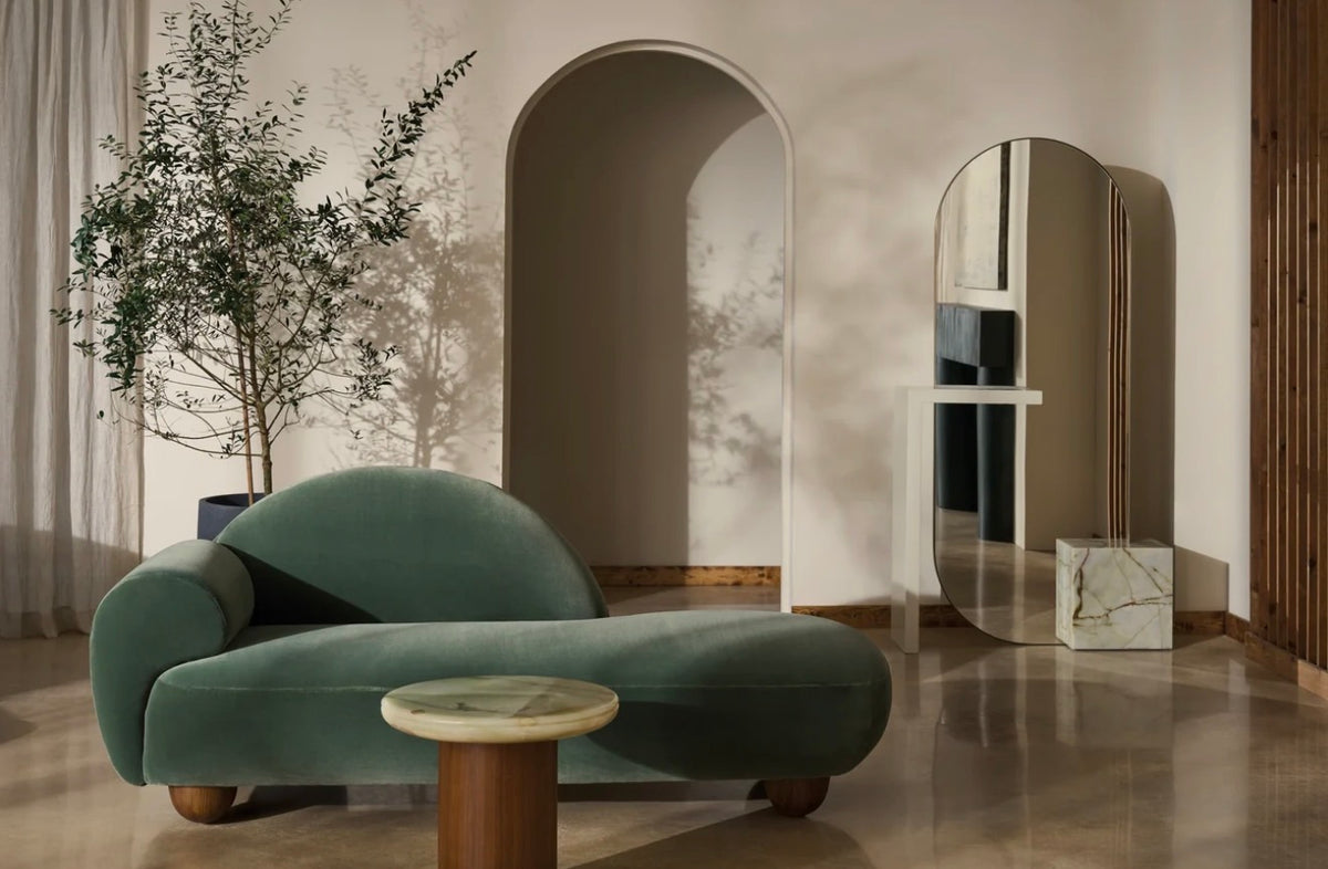 Monaco Sculptural Floor Mirror