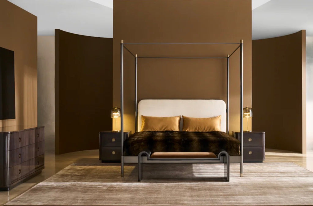 Casa Milano Bachelor Dark Brown 6-Drawer Luxury Dresser