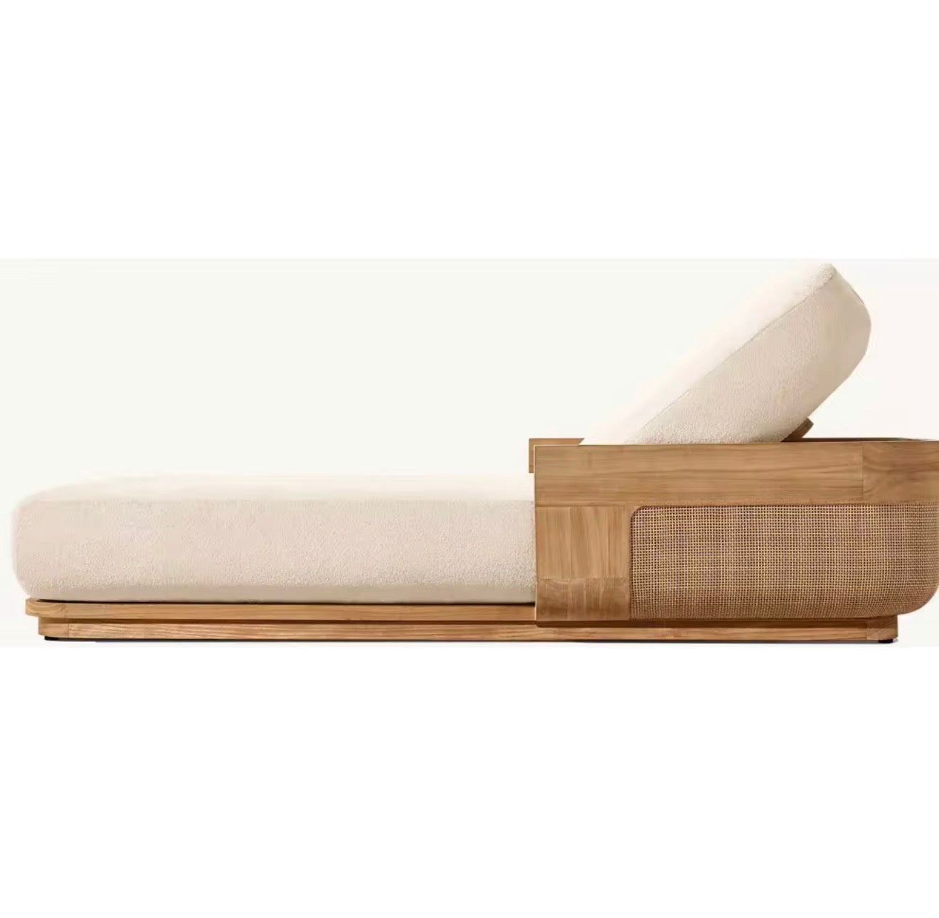 Casa Milano Marbella Adjustable Teak Chaise Lounge
