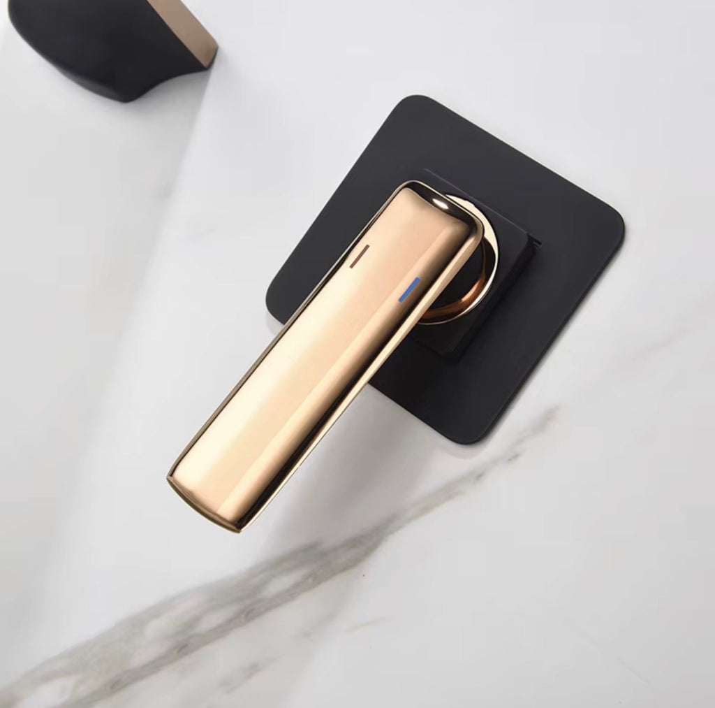 Valeria Wall-Mounted Waterfall Basin Faucet