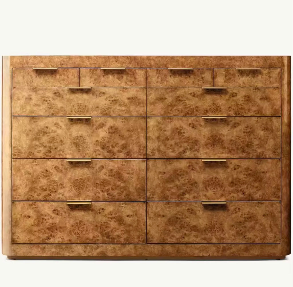 Casa Milano — Kensington Burl Wood Platform Bed