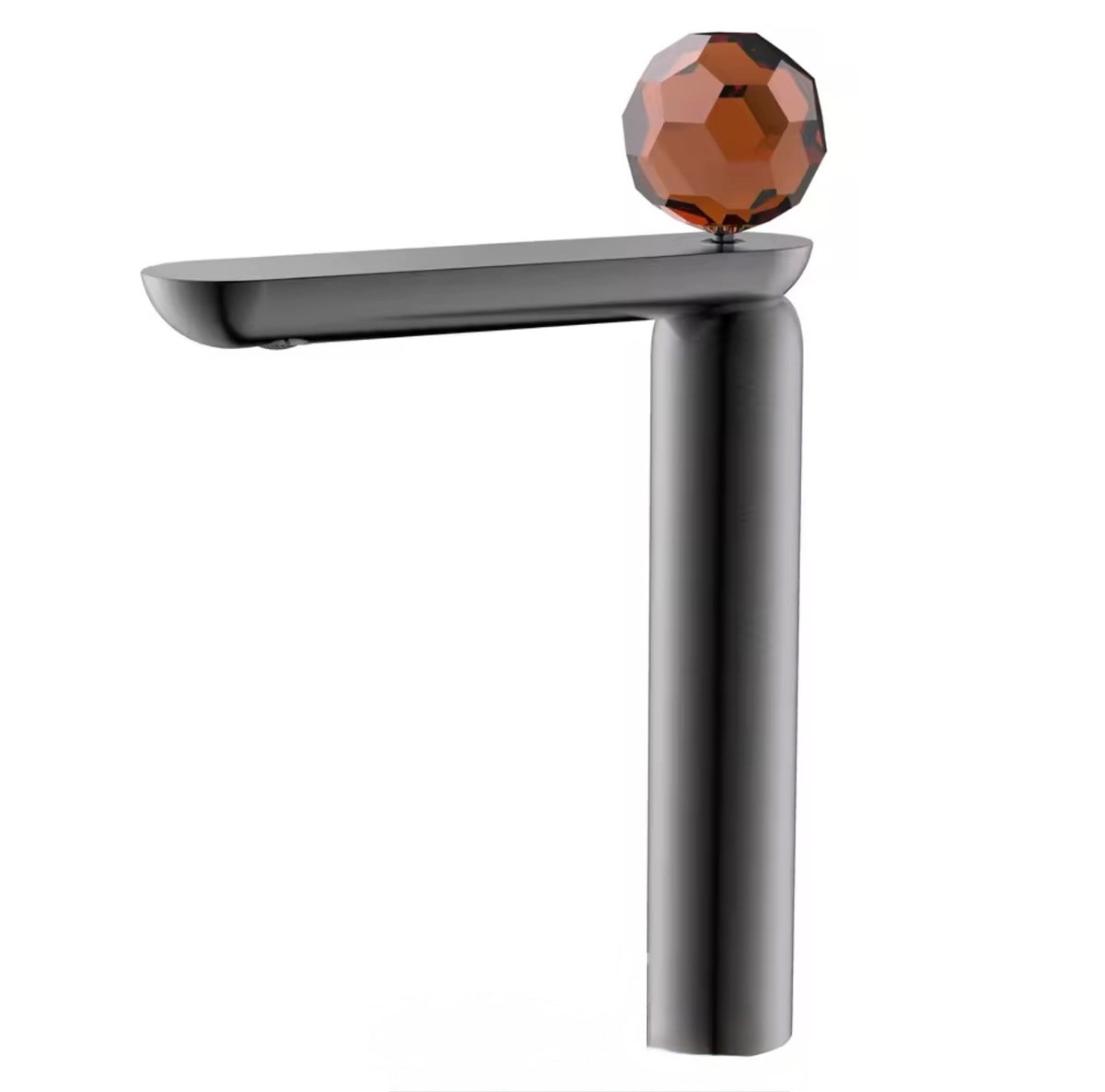 Mirella Sculptural Brass Basin Faucet