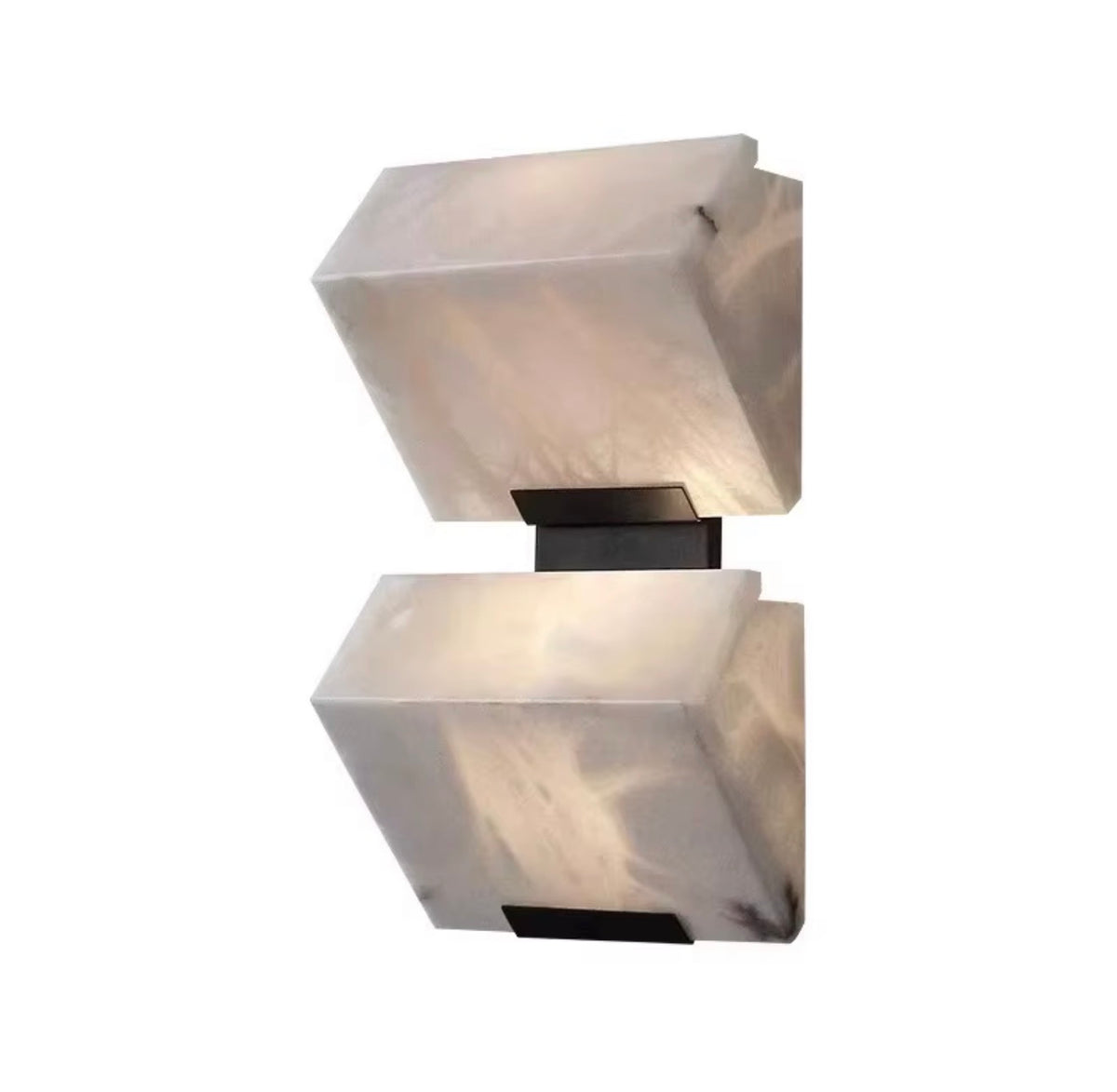 Solenne Spanish Marble & Copper Wall Sconce