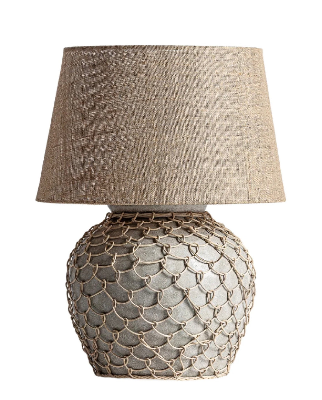 Casa Milano - Cream Jute Table Lamp | Vical Home