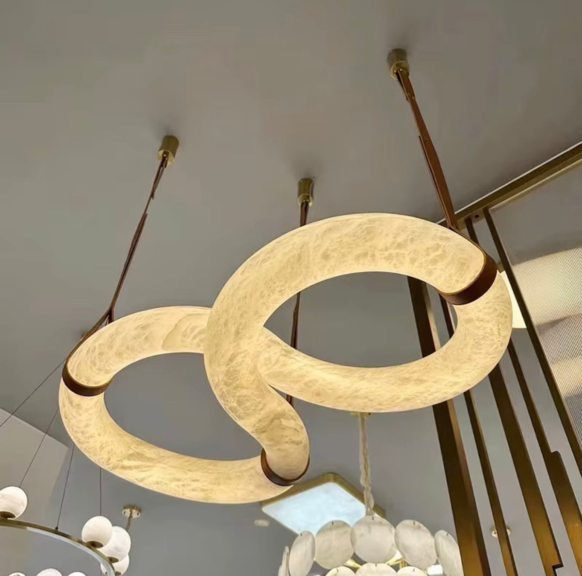 Elowen Alabaster Chandelier