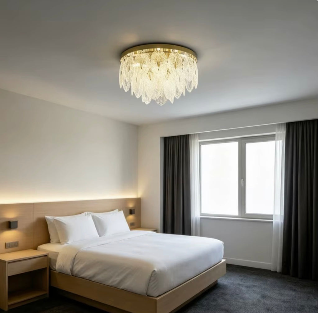 Nico Crystal LED Flush Mount