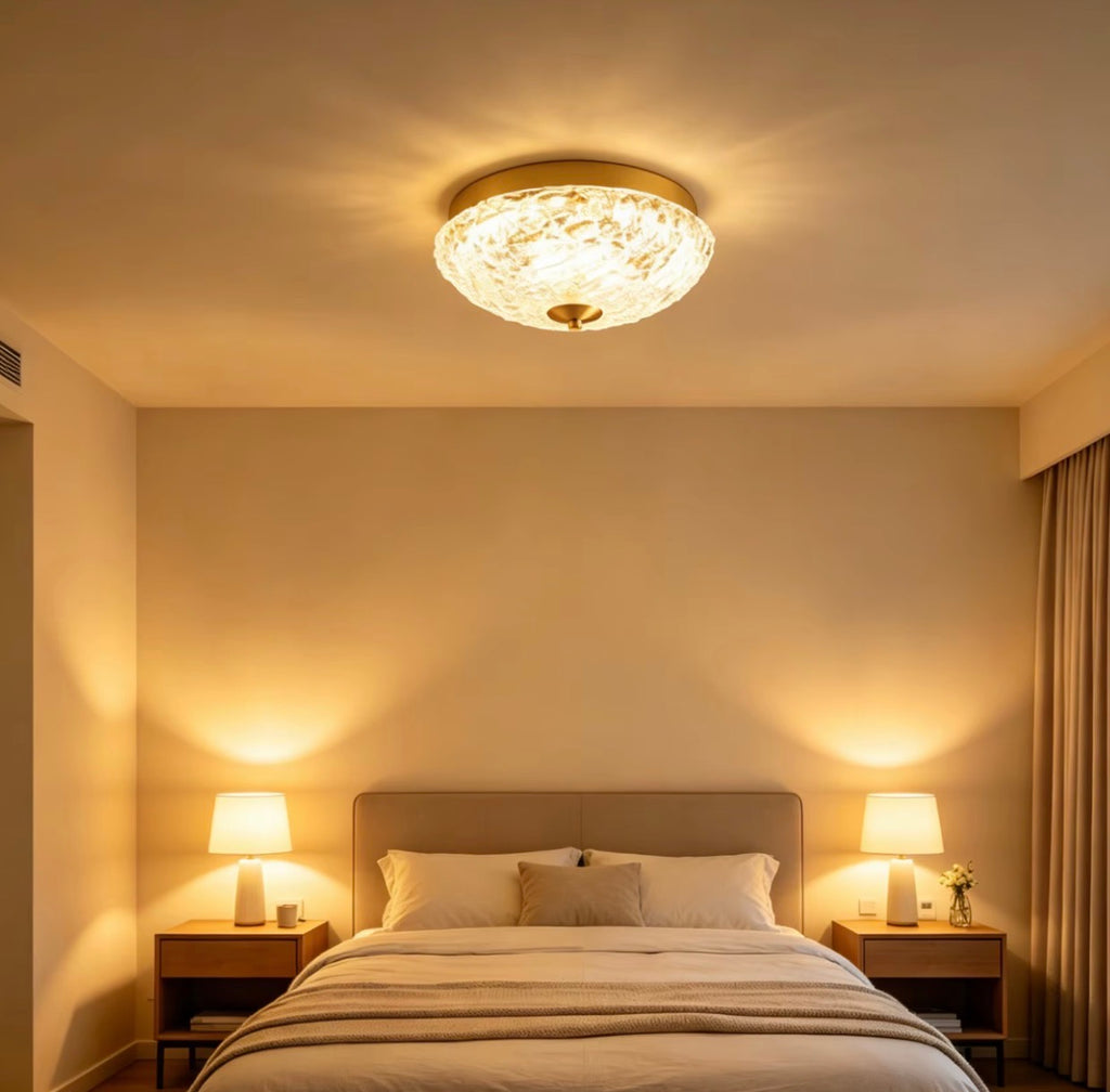 Nico Ice Glass LED Flush Mount