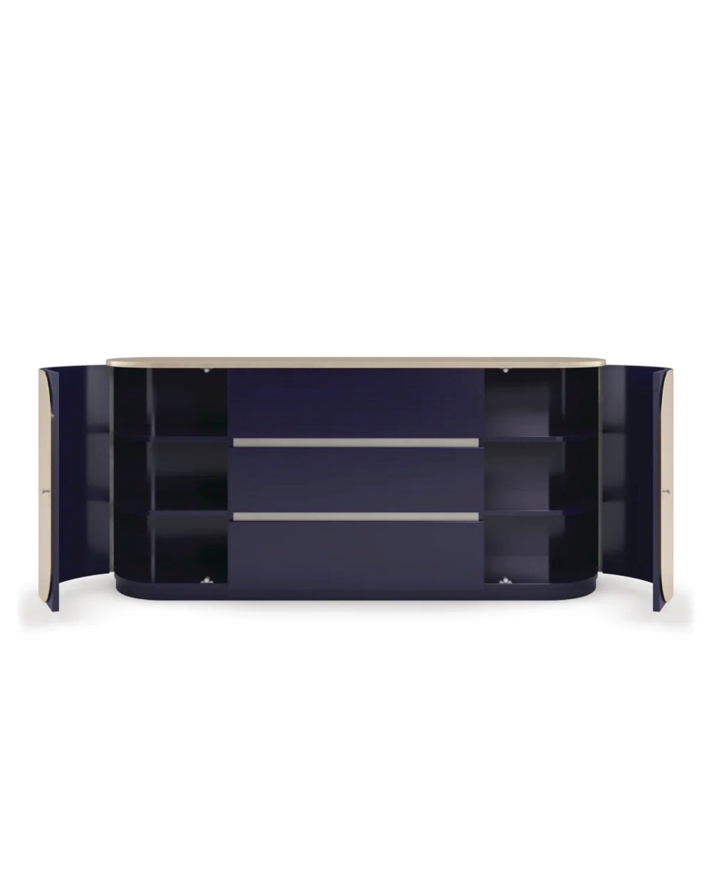 Casa Milano Da Vita Oval Modern Dresser – Luxury Italian Design