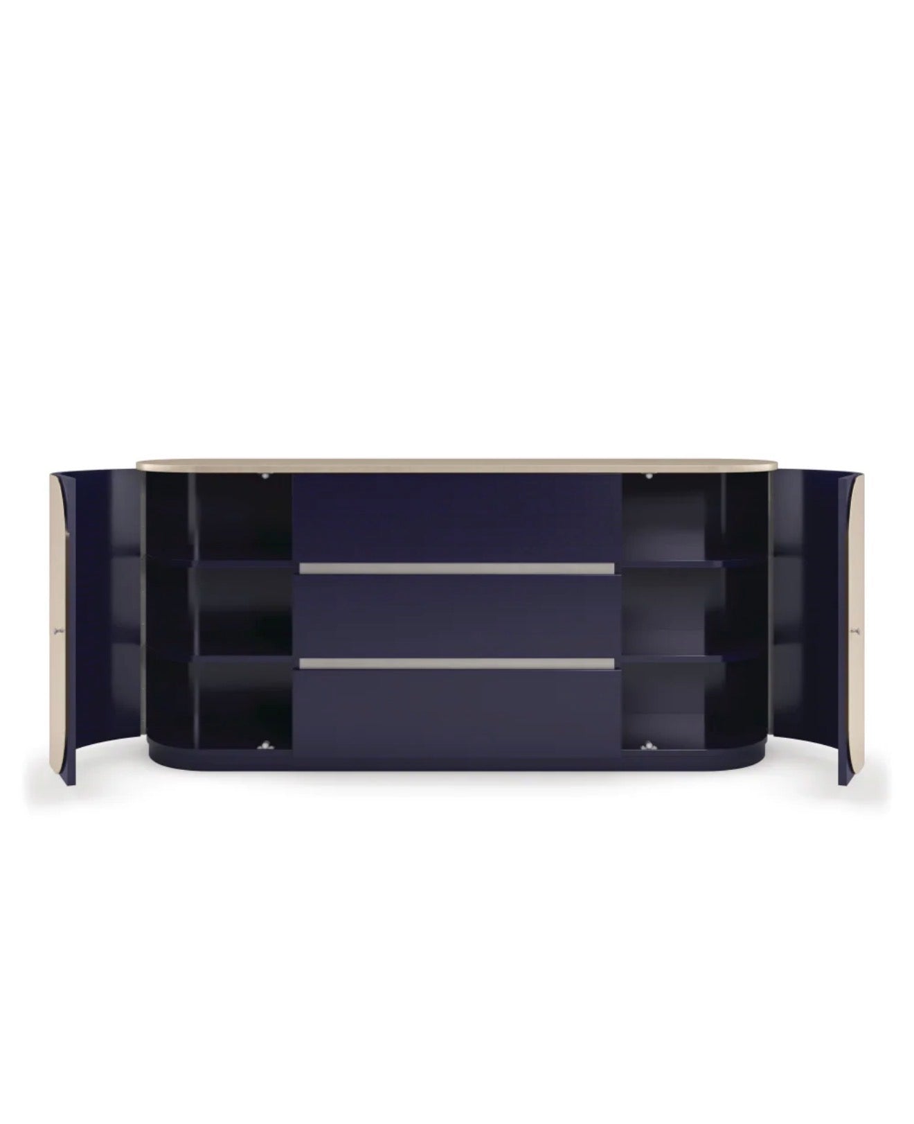 Casa Milano Da Vita Oval Modern Dresser – Luxury Italian Design