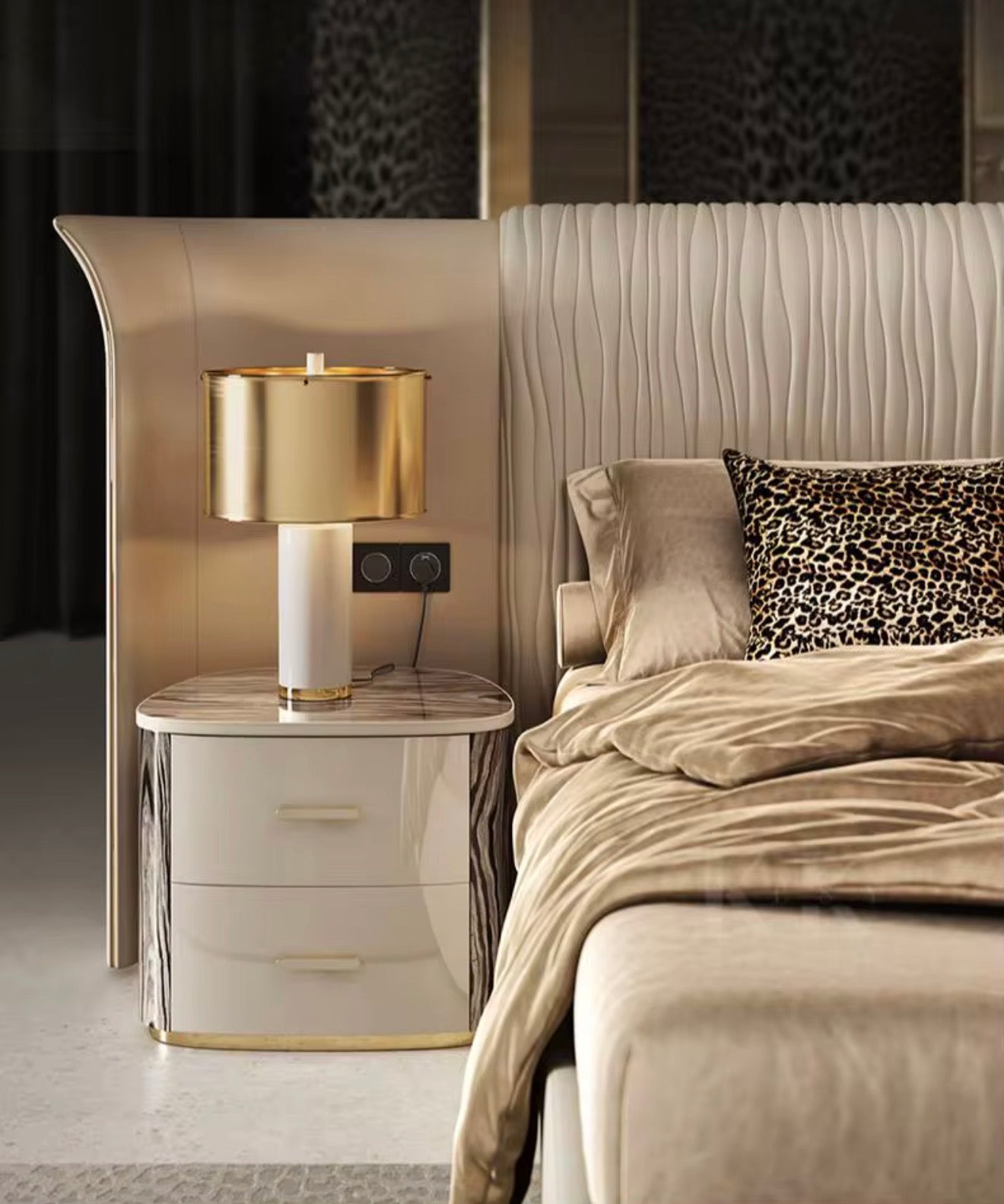 Casa Milano – Bel Air Luxe Upholstered Bed