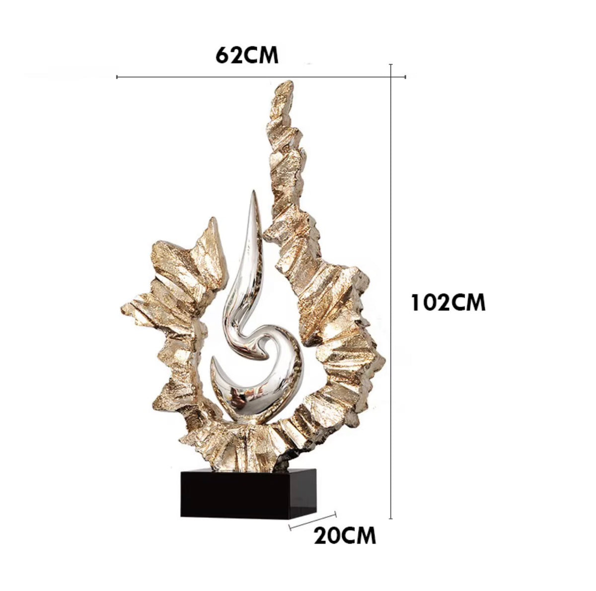 Vespera Sculptural Floor Sculpture