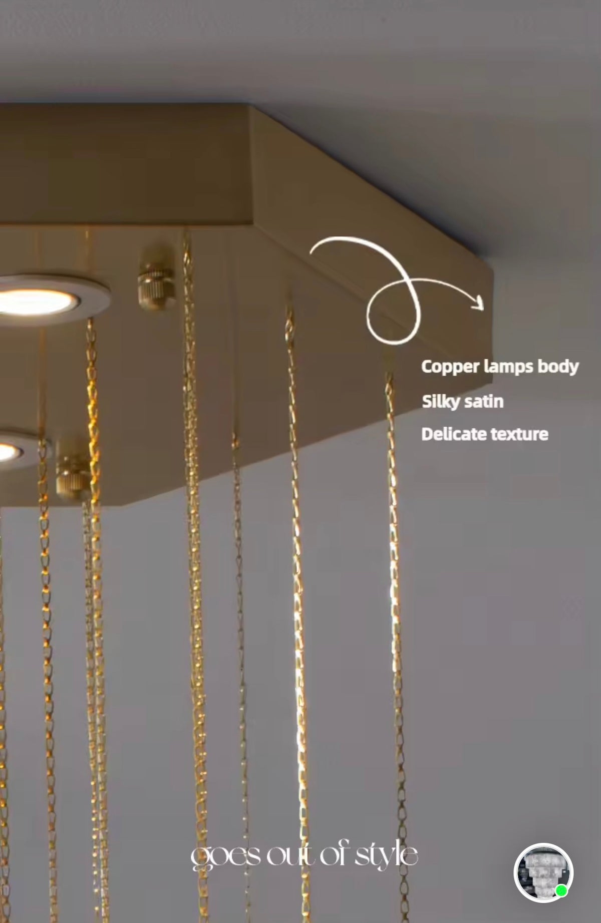 Solenne Rectangular Alabaster Chandelier