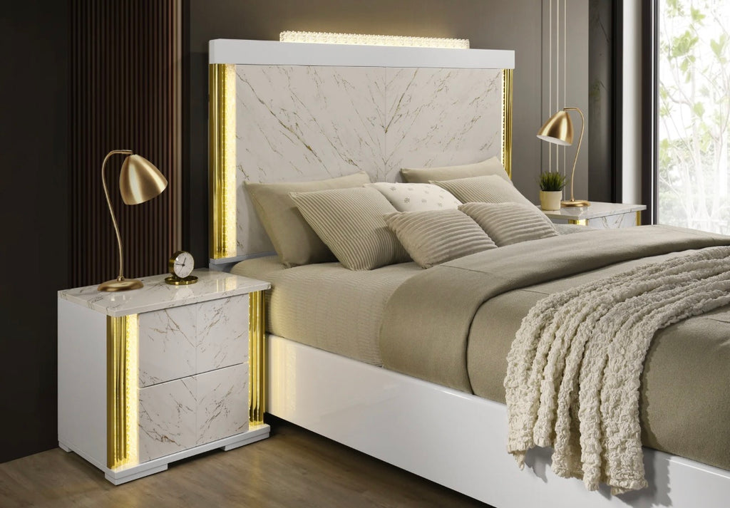 Casa Milano™ Mika Ultra-Modern Luminous Bedroom Set