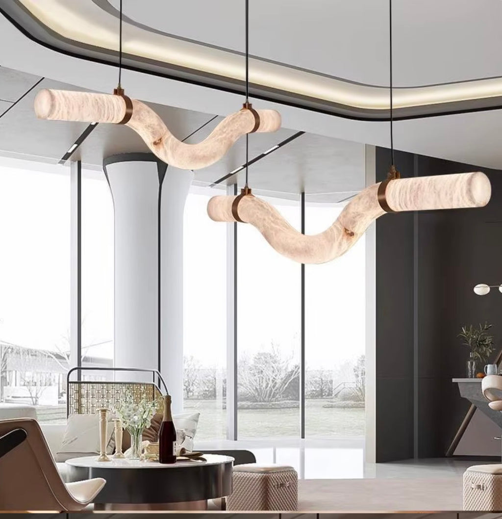 Azzurra Alabaster Pendant Light