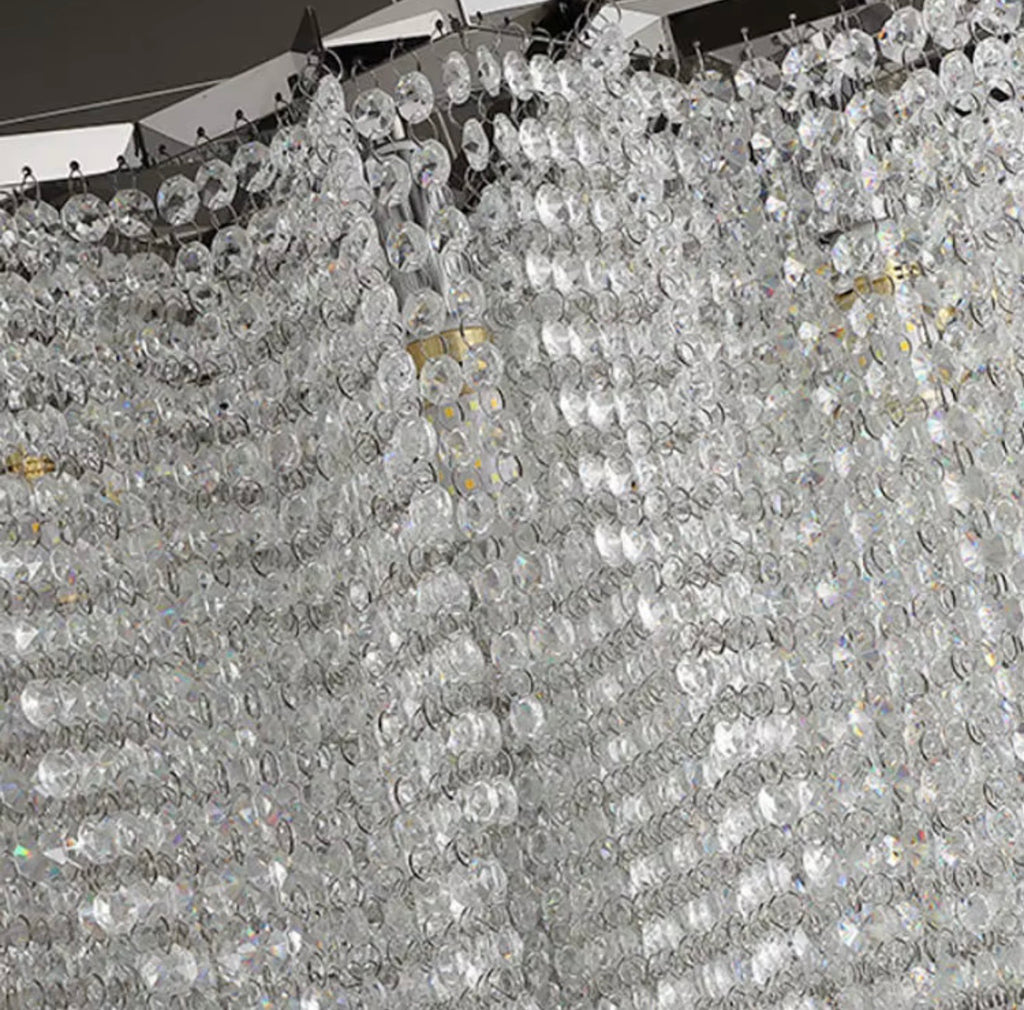 Vivienne Cascading Crystal Chandelier